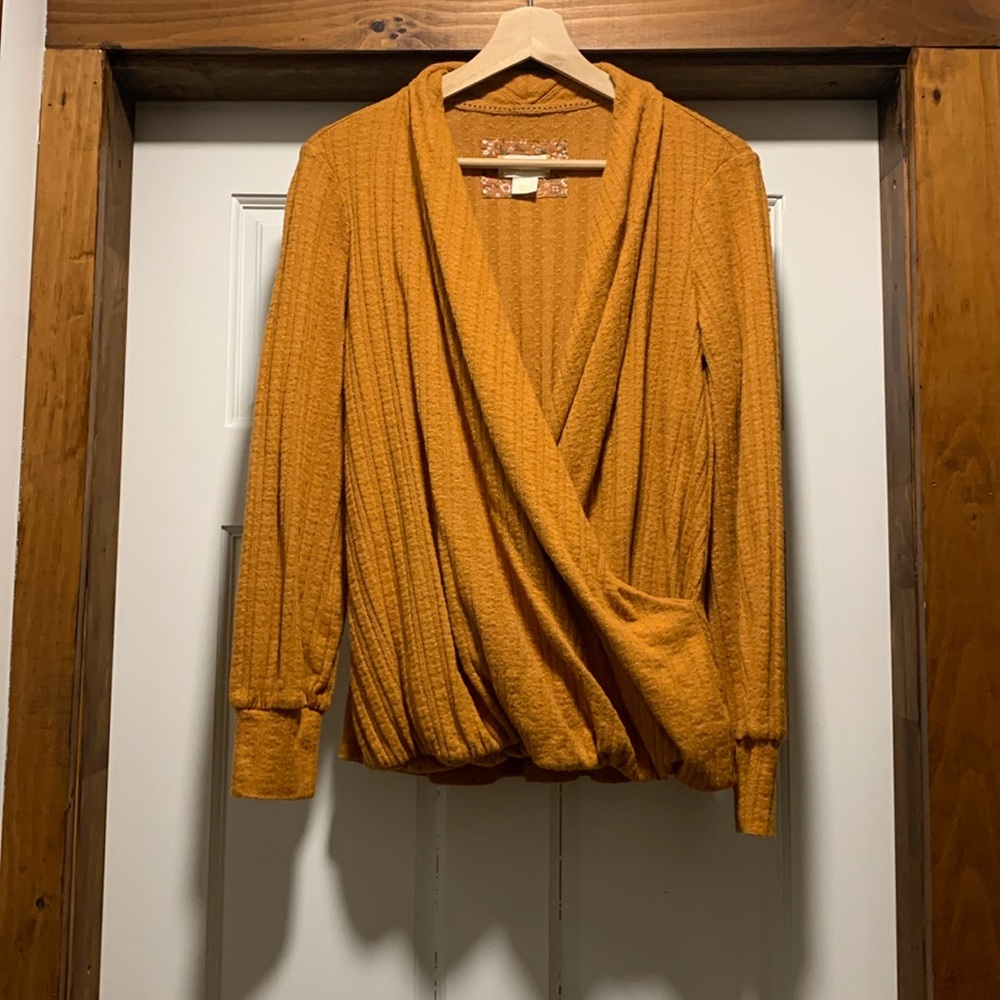 Maeve by Anthropologie wrap sweater